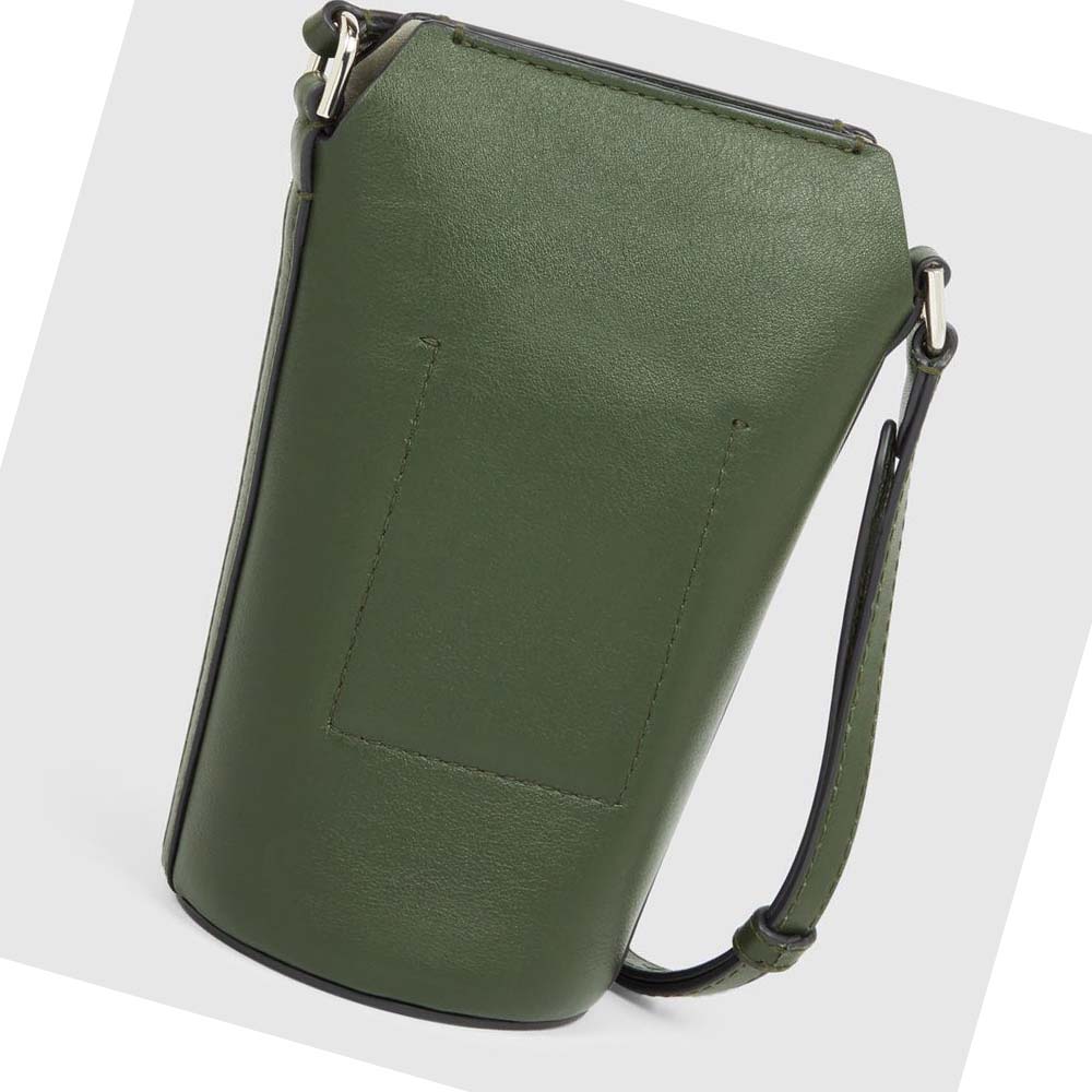 Men's Ecco HYBRID POT Bags Green | USA 689MQZ